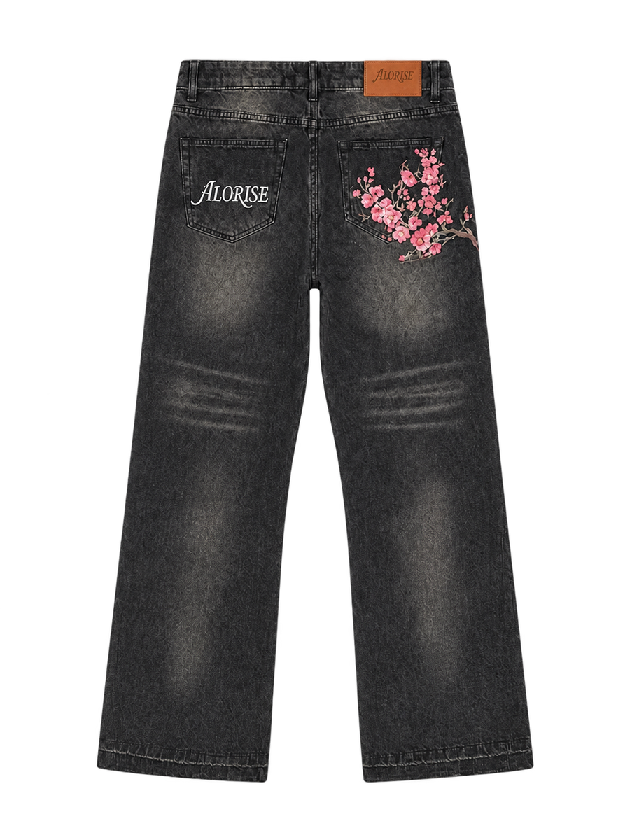 Blossom Pants - Washed Black