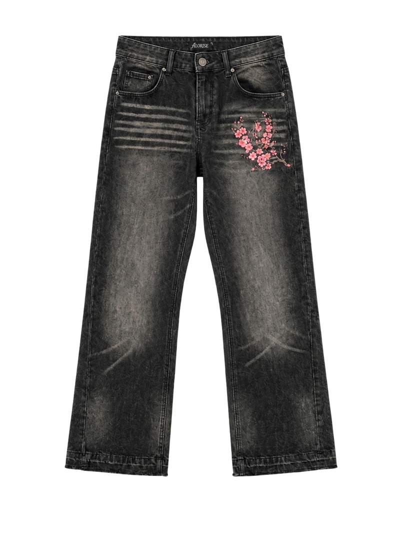 Blossom Pants - Washed Black